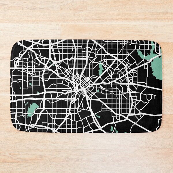 Item preview, Dallas Map Texas City TX United States Travel Souvenir designed and sold by MapsByLeo.