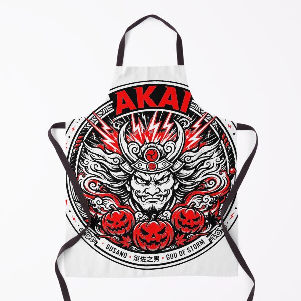Item preview, AKAI Susano - God of Storm Samurai Japanese Halloween designed and sold by Tsuiho_art.