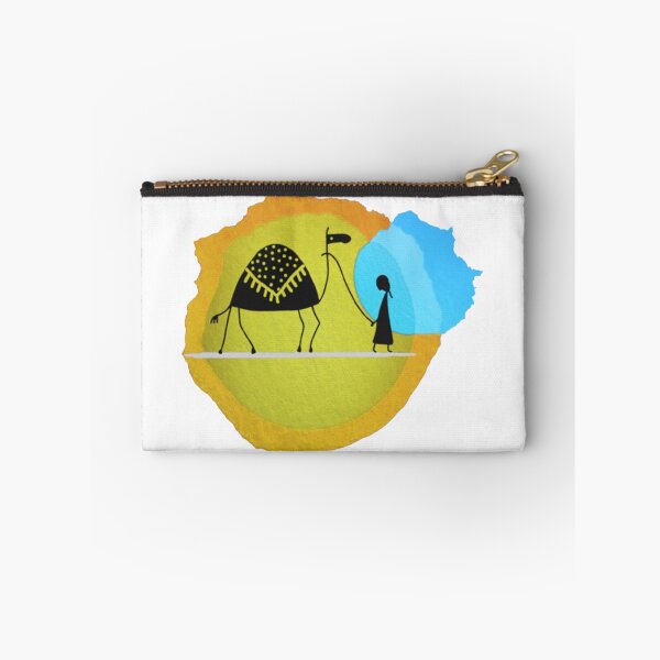 Item preview, Minimalist Desert Nomad Leading Decorated Camel designed and sold by blacK1982White.