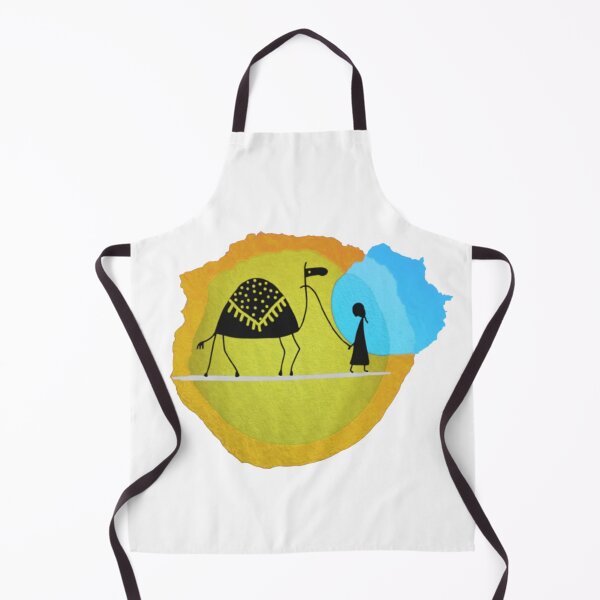 Item preview, Minimalist Desert Nomad Leading Decorated Camel designed and sold by blacK1982White.