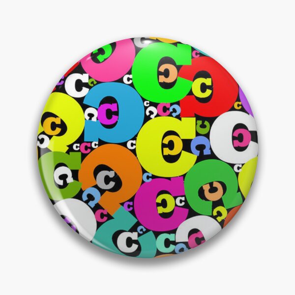 Item preview, Colorful Letter C - Pattern design  designed and sold by Shirley cute art .