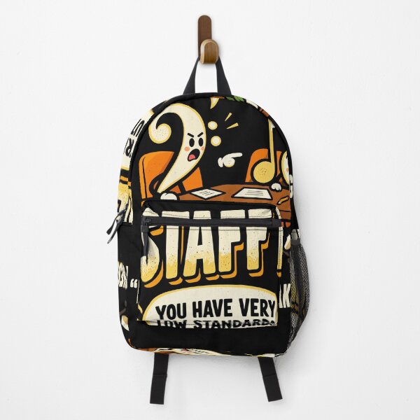 Item preview, Funny Music Staff Meeting Treble Bass Notes Teacher Design designed and sold by stmpdwrld.