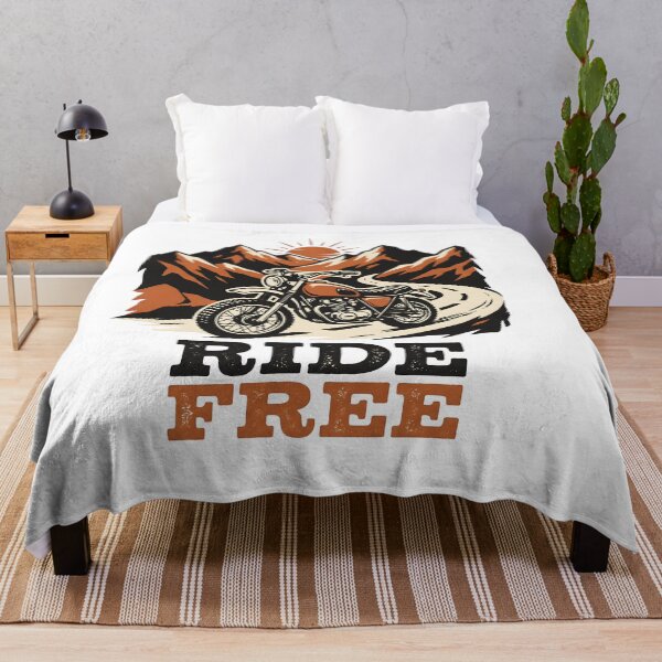 Item preview, Ride Free Mountain Moto designed and sold by Flamocha.