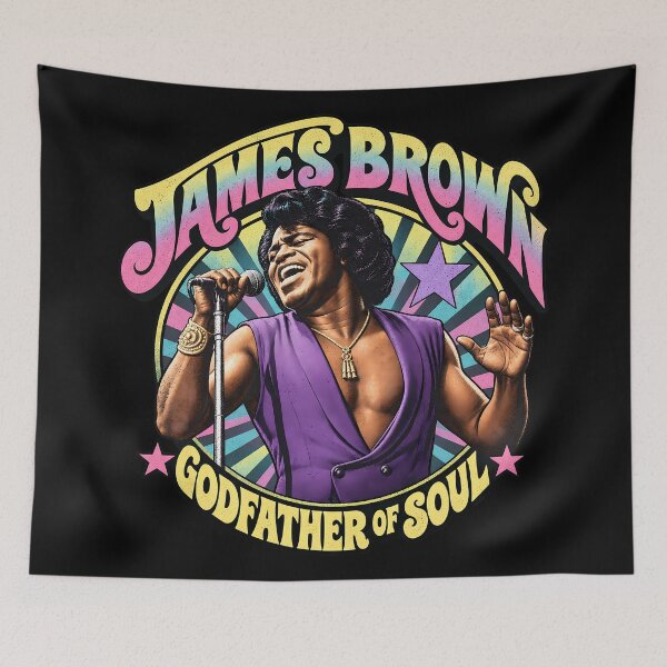 Item preview, James Brown Godfather of Soul designed and sold by kyvua-artist.