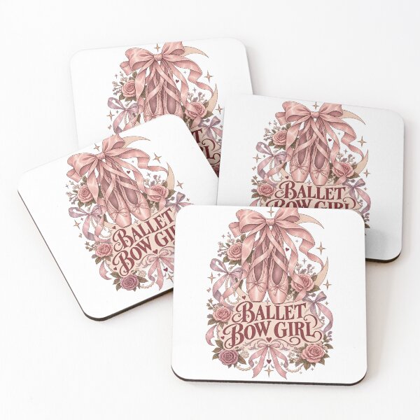 Item preview, Vintage Ballet Bow Girl Pink Ribbon Aesthetic designed and sold by EssentialsWear.