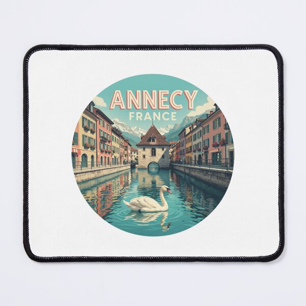 Item preview, Annecy France: Alpine Town Design designed and sold by CircinusStore.