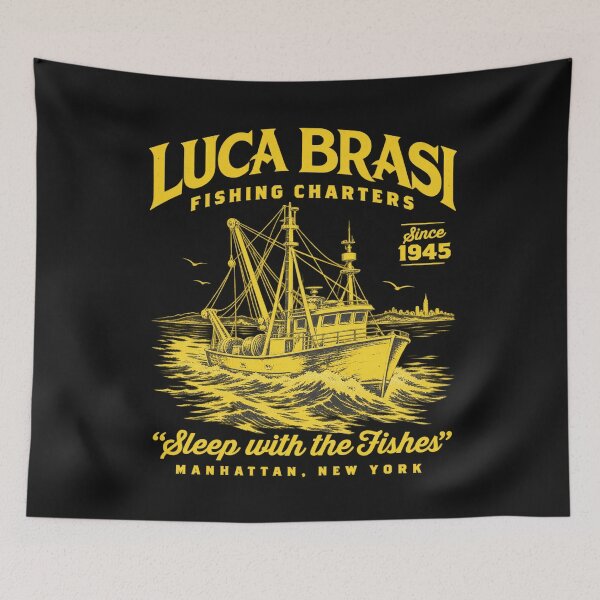 Item preview, Luca Brasi Fishing Charters designed and sold by CarlaKaise.
