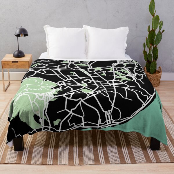 Item preview, Lisbon Map Portugal City Travel Souvenir designed and sold by MapsByLeo.