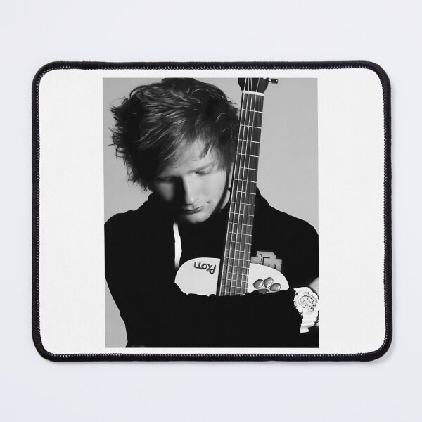 Item preview, Ed Sheeran Acoustic Guitar Monochrome Portrait Design designed and sold by Scarlettand.