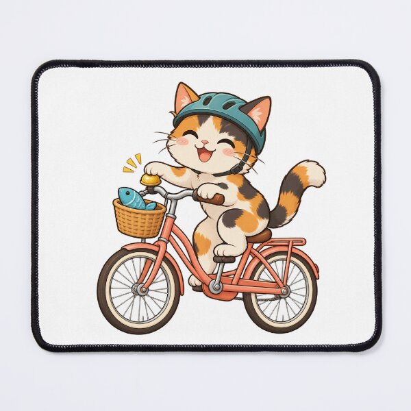 Item preview, Cat Bell Bike Brigade designed and sold by CozyMigo.
