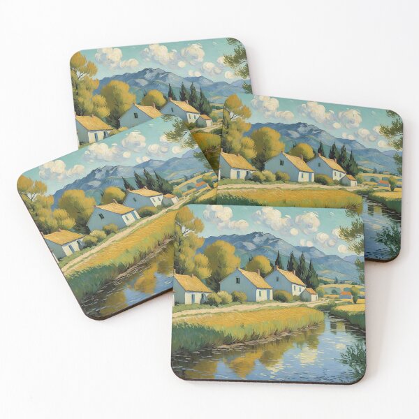 Item preview, The Quiet Village designed and sold by Undersea Ai Art.