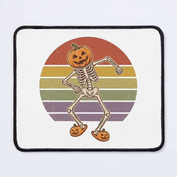 Item preview, Sunset Retro Dancing Skeleton | Halloween designed and sold by Flamocha.