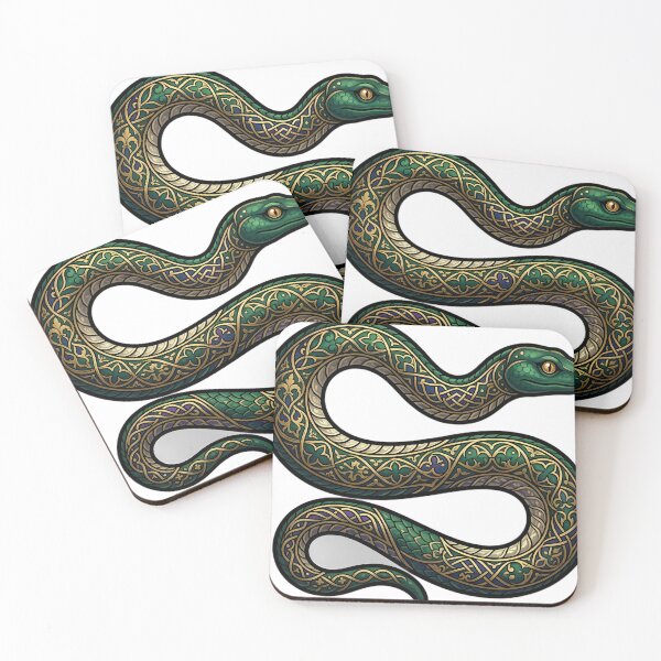 Item preview, Witchy Snake Emblem - Witch Aesthetic Gothic Art designed and sold by IllumeInk.