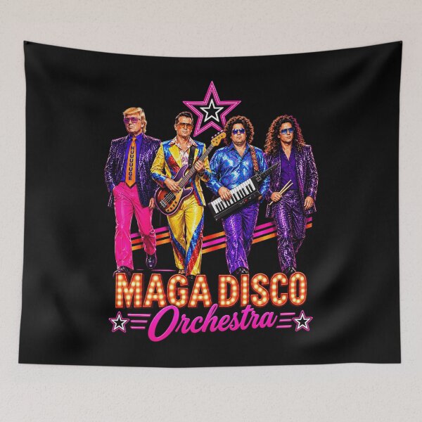 Item preview, MAGA Disco Orchestra Retro Political Dance Music designed and sold by perunkastl1.