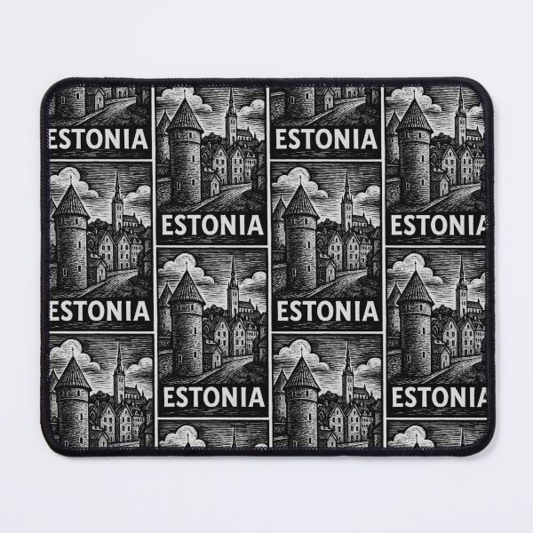 Item preview, Estonia Linocut Style  designed and sold by Thistle-TShop.