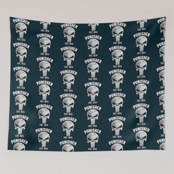Item preview, Punisher Skull Est 1974 designed and sold by LenaKotlia.