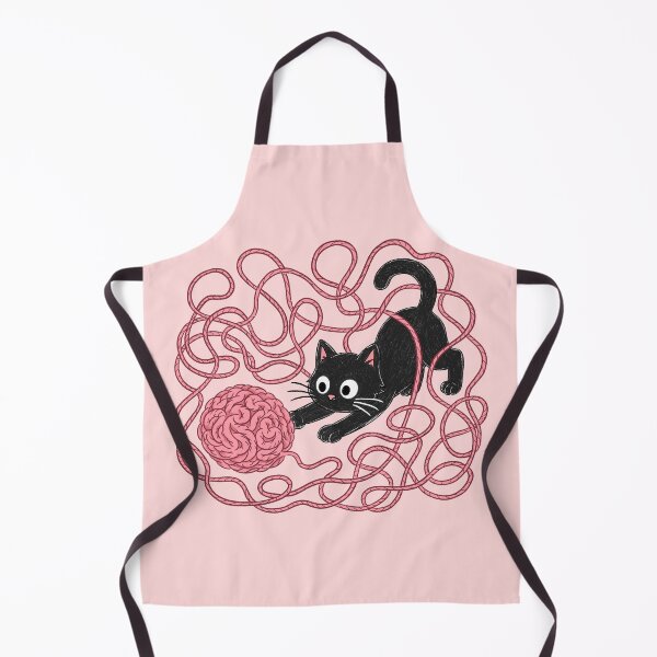 Item preview, Kitten Chasing Wool designed and sold by Dani Moffet.