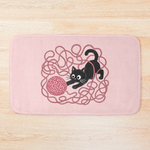 Item preview, Kitten Chasing Wool designed and sold by Dani Moffet.