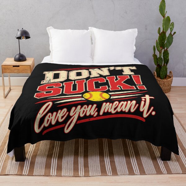 Item preview, Dont Suck Love You Mean It Baseball Softball Game Day Mom Humor designed and sold by CarlaKaise.