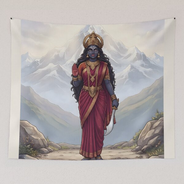 Item preview, Mahakali Blessing in the Himalayas designed and sold by hutofdesigns.