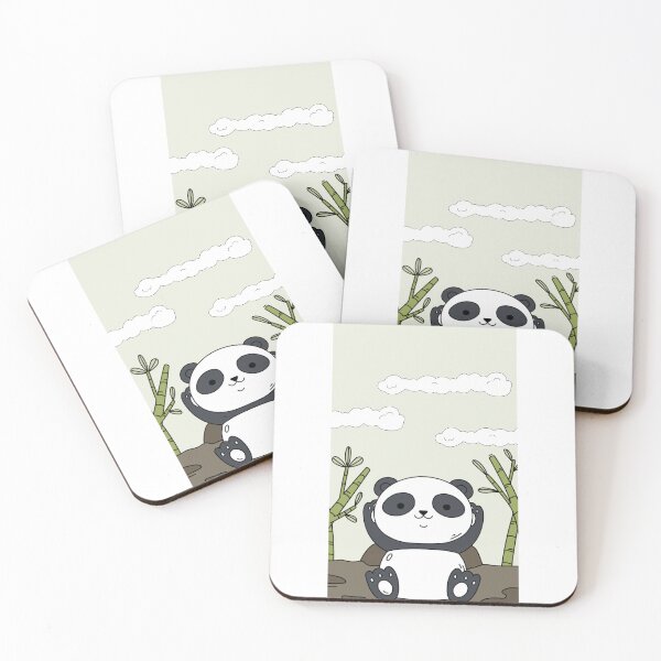 Item preview, Cute Panda Sitting In Bamboo Forest designed and sold by Laura3700.