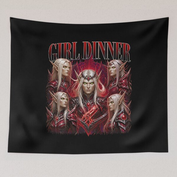 Item preview, GIRLss DINNERss Elvenss Collages Arts designed and sold by DoodleDuder.