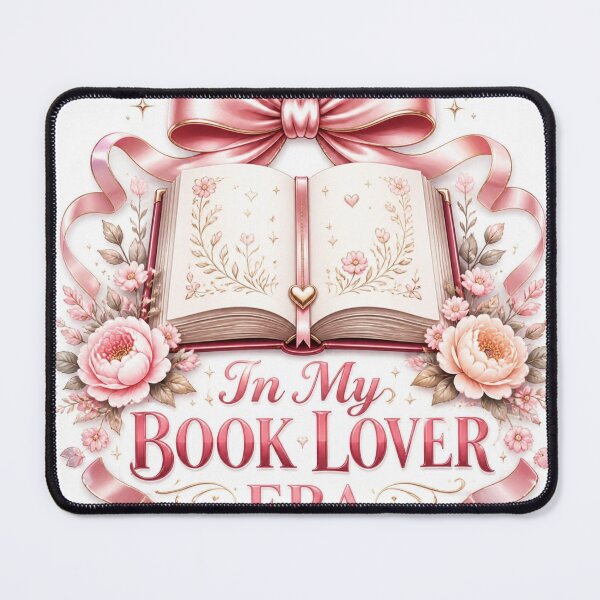 Item preview, In My Book Lover Era Coquette Pink Bow Books designed and sold by ChotipahArt.