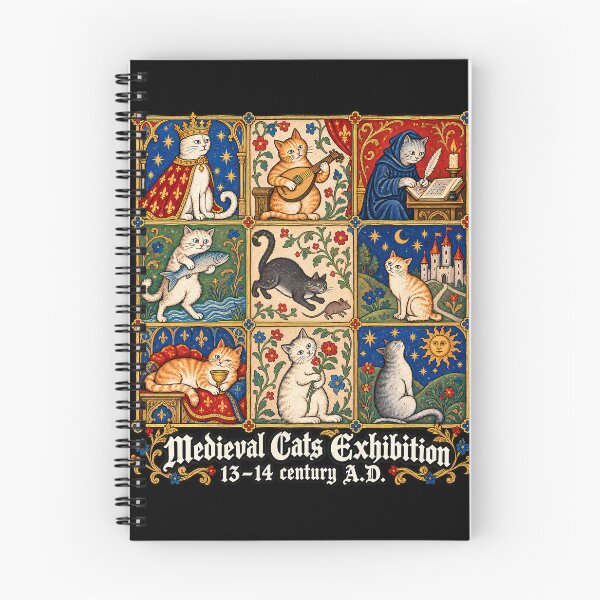 Item preview, Medieval Cats Collage designed and sold by kyvua-artist.