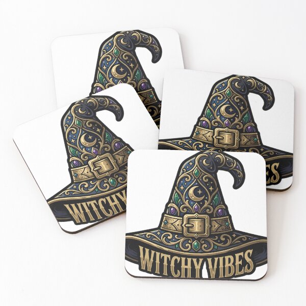 Item preview, Witch Hat Emblem - Witchy Vibes Gothic Art designed and sold by IllumeInk.