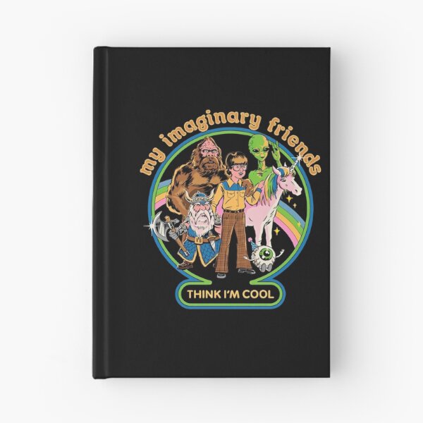Item preview, My Imaginary Friends Think I'm Cool Big Foot Alien designed and sold by Epicfunchart.