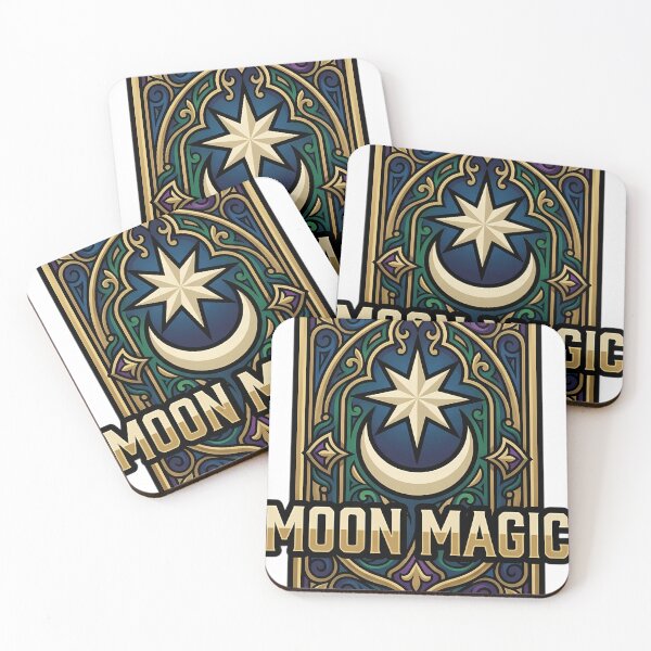 Item preview, Tarot Card Emblem - Moon Magic Gothic Art designed and sold by IllumeInk.