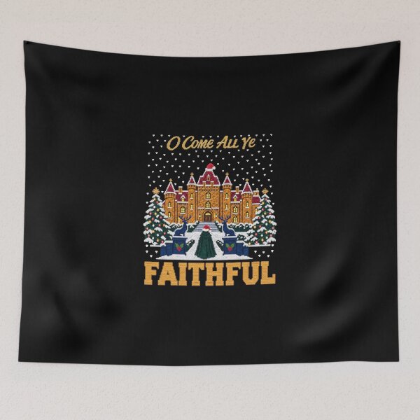 Item preview, O Come All Ye Faithful Traitors TV Christmas Sweater designed and sold by EliseoHilpert.