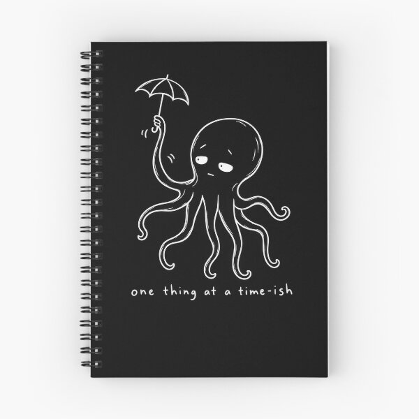 Item preview, The octopus holds a tiny umbrella designed and sold by ArtHouseNiklas.