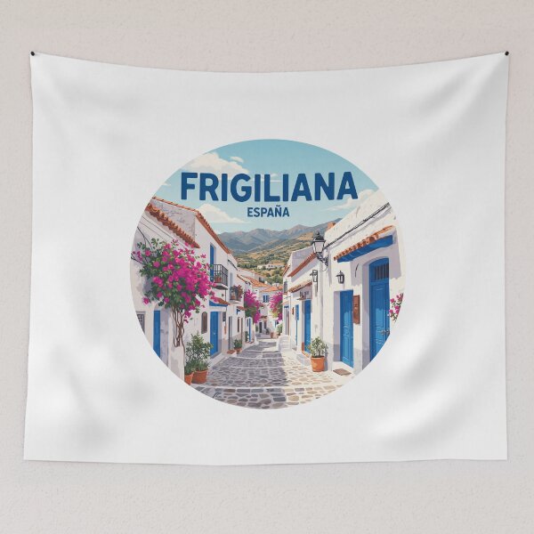 Item preview, Frigiliana España: White Village Mountain Street Design designed and sold by CircinusStore.