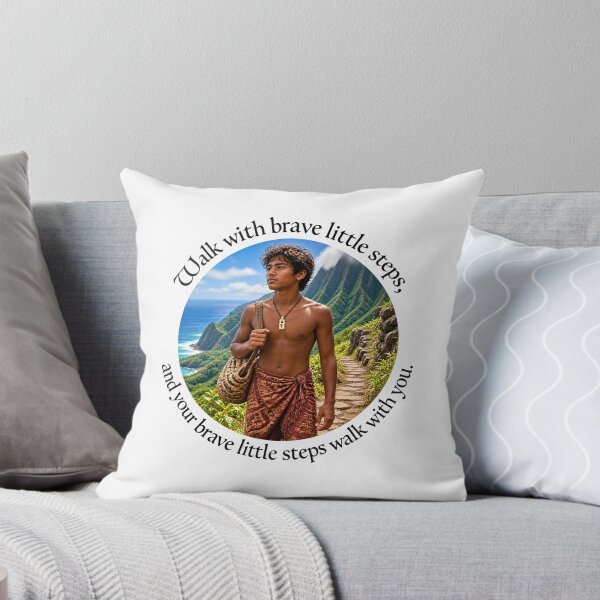 Item preview,  Polynesian Resilience Proverb - Walk with brave little steps | Pacific Art designed and sold by ShakaLife.org.