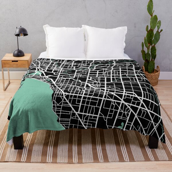 Item preview, Melbourne Map City Australia Travel Souvenir designed and sold by MapsByLeo.