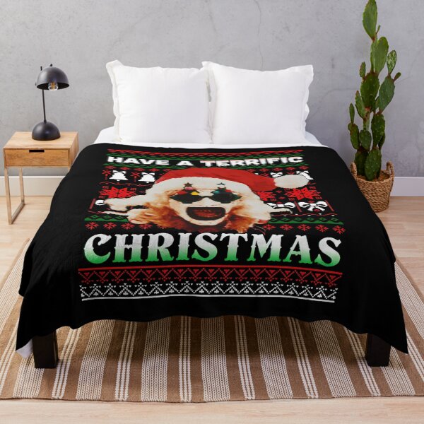 Item preview, Horror Character Christmas Ugly Sweater designed and sold by WatercolorWhis.