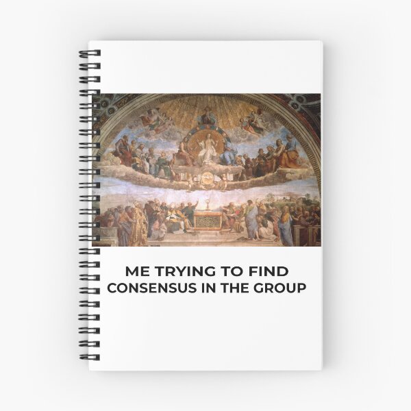 Item preview, The Disputation of the Holy Sacrament - Me Trying to Find Consensus in the Group designed and sold by lijoy.