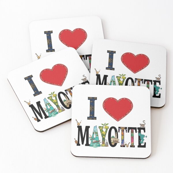 Item preview, I love my island Mayotte designed and sold by FoxinhoSoumaila.