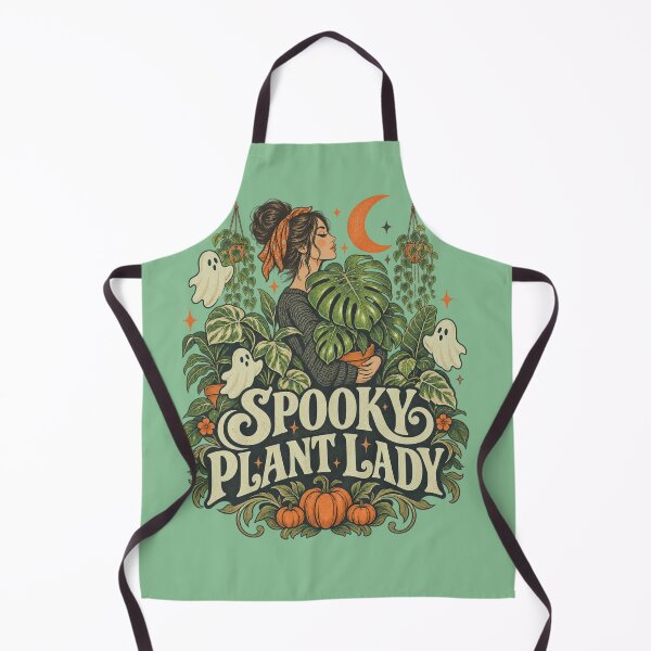 Item preview, Spooky Plant Lady Halloween Botanical Gift for Plant Lovers, Cute Witchy Garden Lover Design designed and sold by Im-Ara.