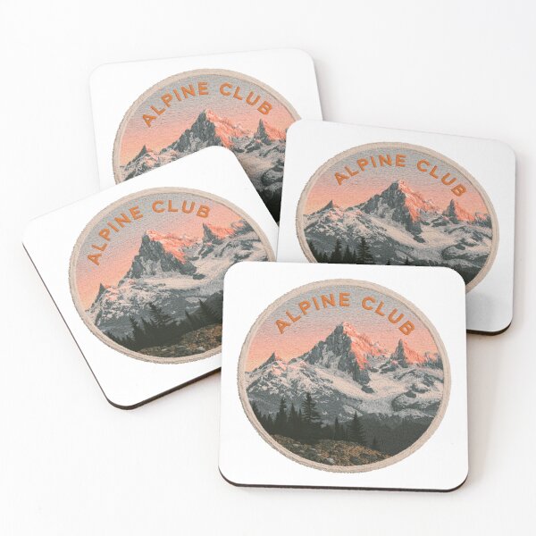 Item preview, Alpine Club T-Shirt designed and sold by NicolasGlowArt.