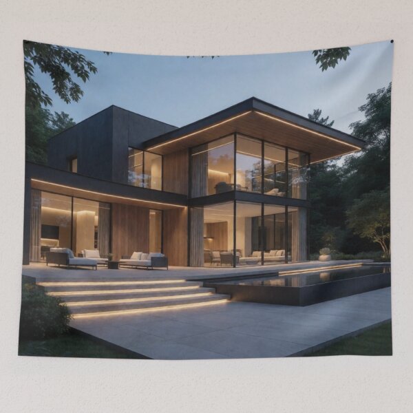 Item preview, Twilight Modernism - Luxury Contemporary Home Architecture designed and sold by nhk999.