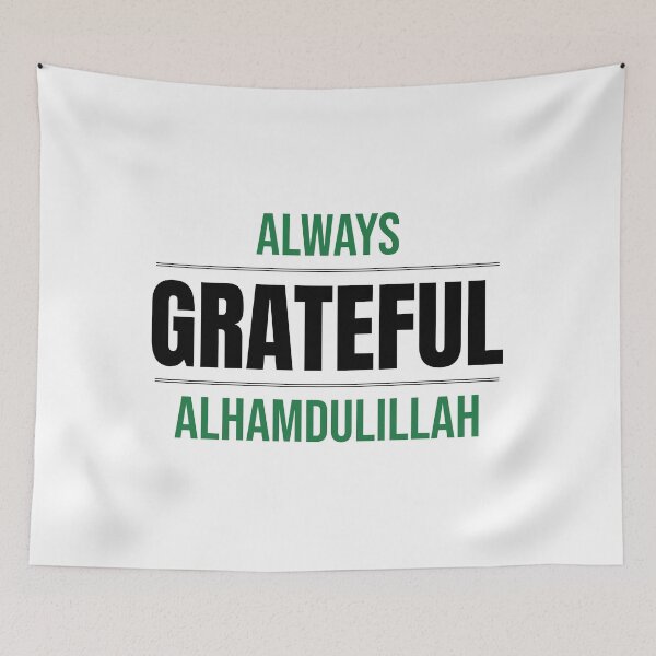 Item preview, Always Grateful Alhamdulillah Islamic Gift designed and sold by Mrali9914.