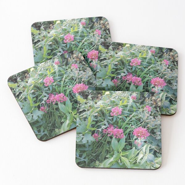 Item preview, Pink Flower Clusters Among Green Leaves designed and sold by PhuongVoArt.