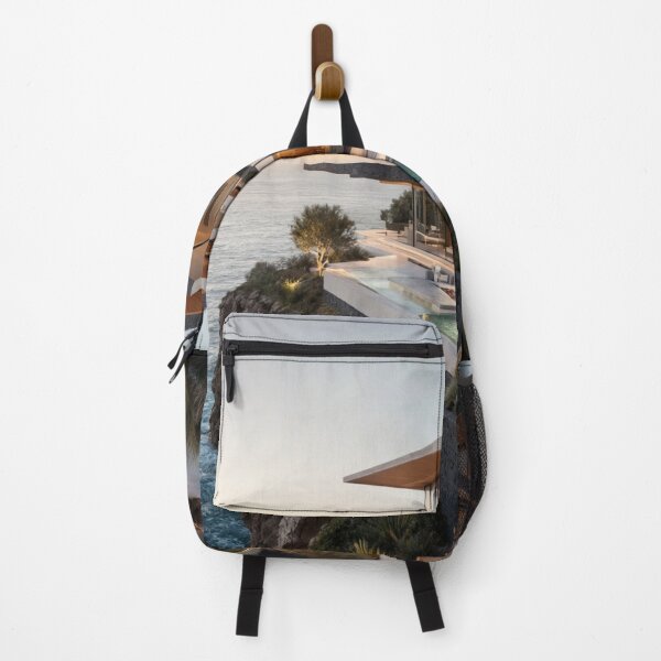 Item preview, Oceanfront Modern Masterpiece - Contemporary Cliff House Art designed and sold by nhk999.