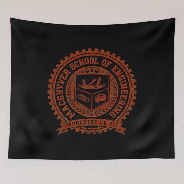 Item preview, MacGyverSchool of Engineering Improvise Die  designed and sold by WatercolorWhis.