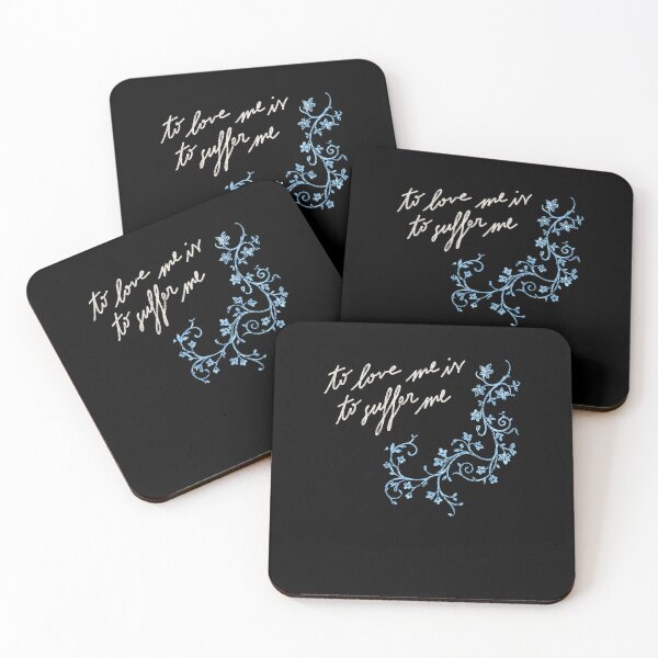 Item preview,  To Love Me Is To Suffer Me Blue Floral designed and sold by perunkastl1.