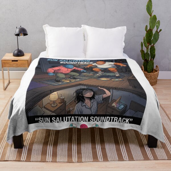 Item preview, Sun Salutation Soundtrack - Bigfoot Early Morning Stomp Cartoon designed and sold by Whimsy Trail Co.