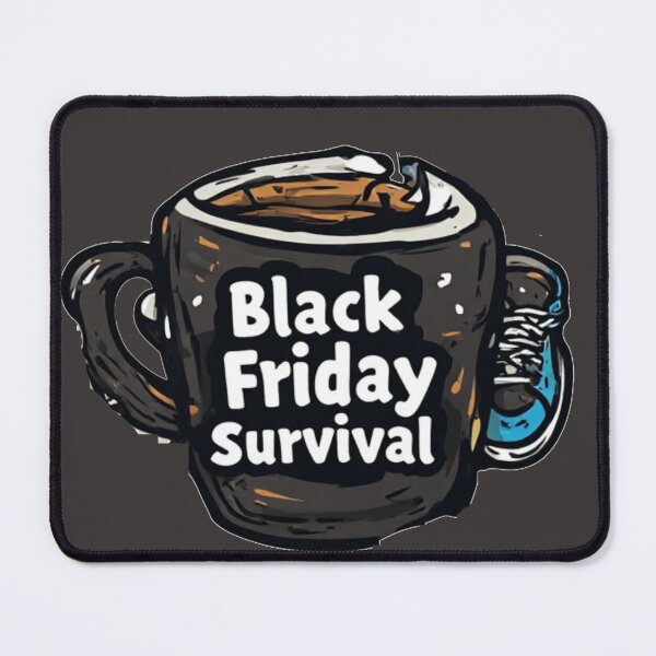Item preview, Black Friday Survival Juice Funny Coffee Shopper designed and sold by Digital Design Art.