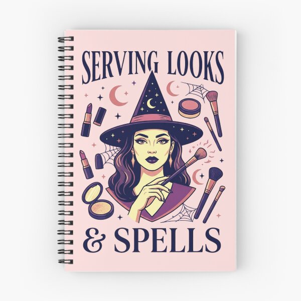 Item preview, Serving Looks and Spells Halloween Makeup Artist Design – Glamorous Funny Gift for Makeup Artists and Beauty Lovers designed and sold by Im-Ara.
